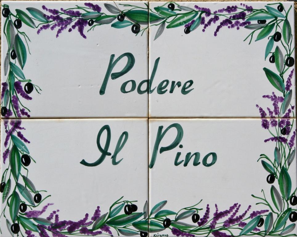 Podere Il Pino Poggibonsi Bagian luar foto