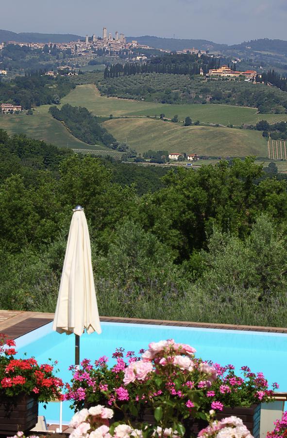Podere Il Pino Poggibonsi Bagian luar foto
