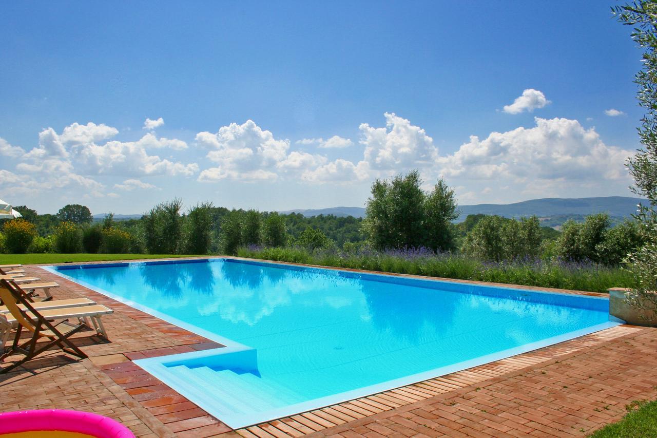 Podere Il Pino Poggibonsi Bagian luar foto