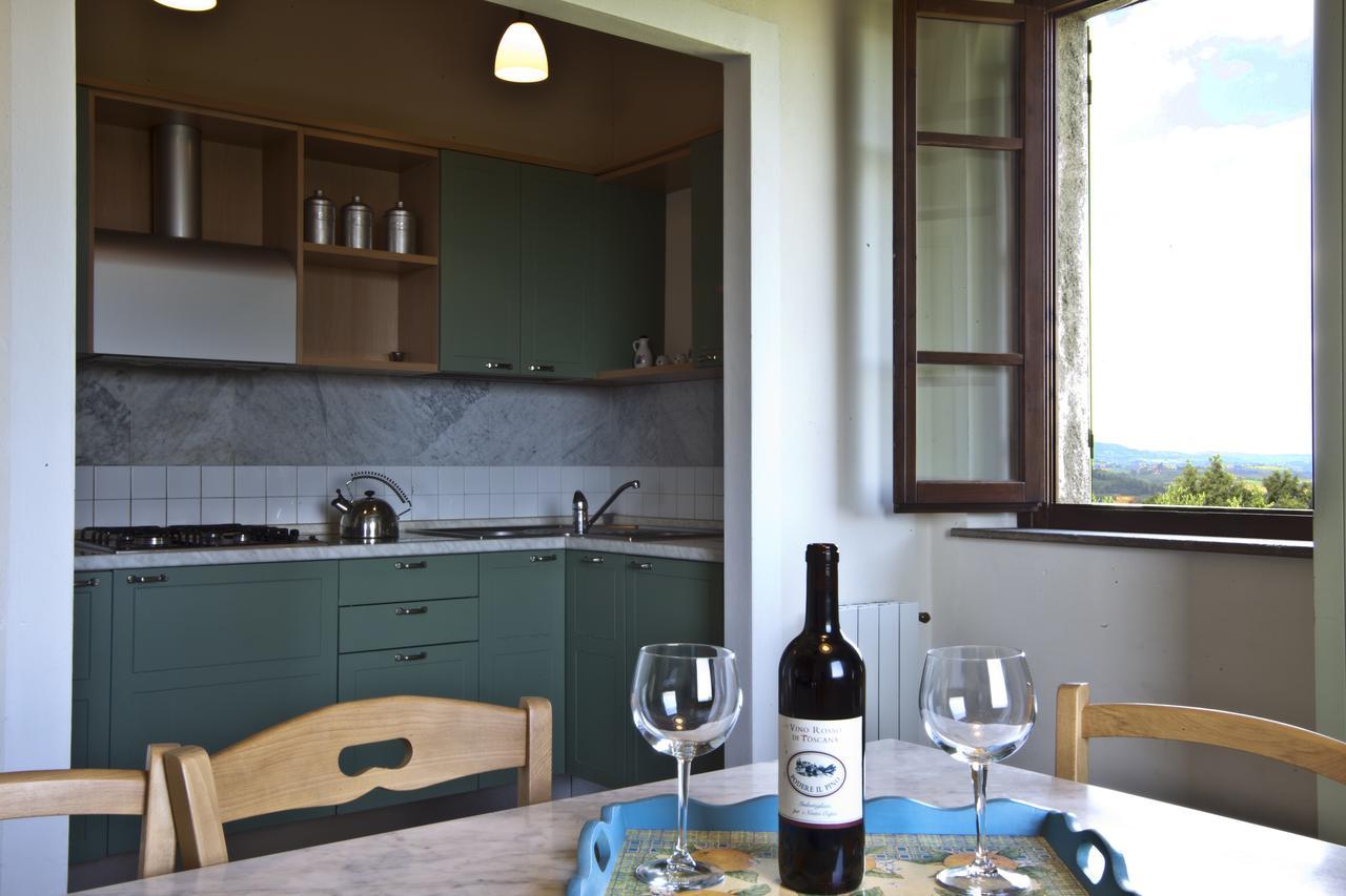 Podere Il Pino Poggibonsi Bagian luar foto