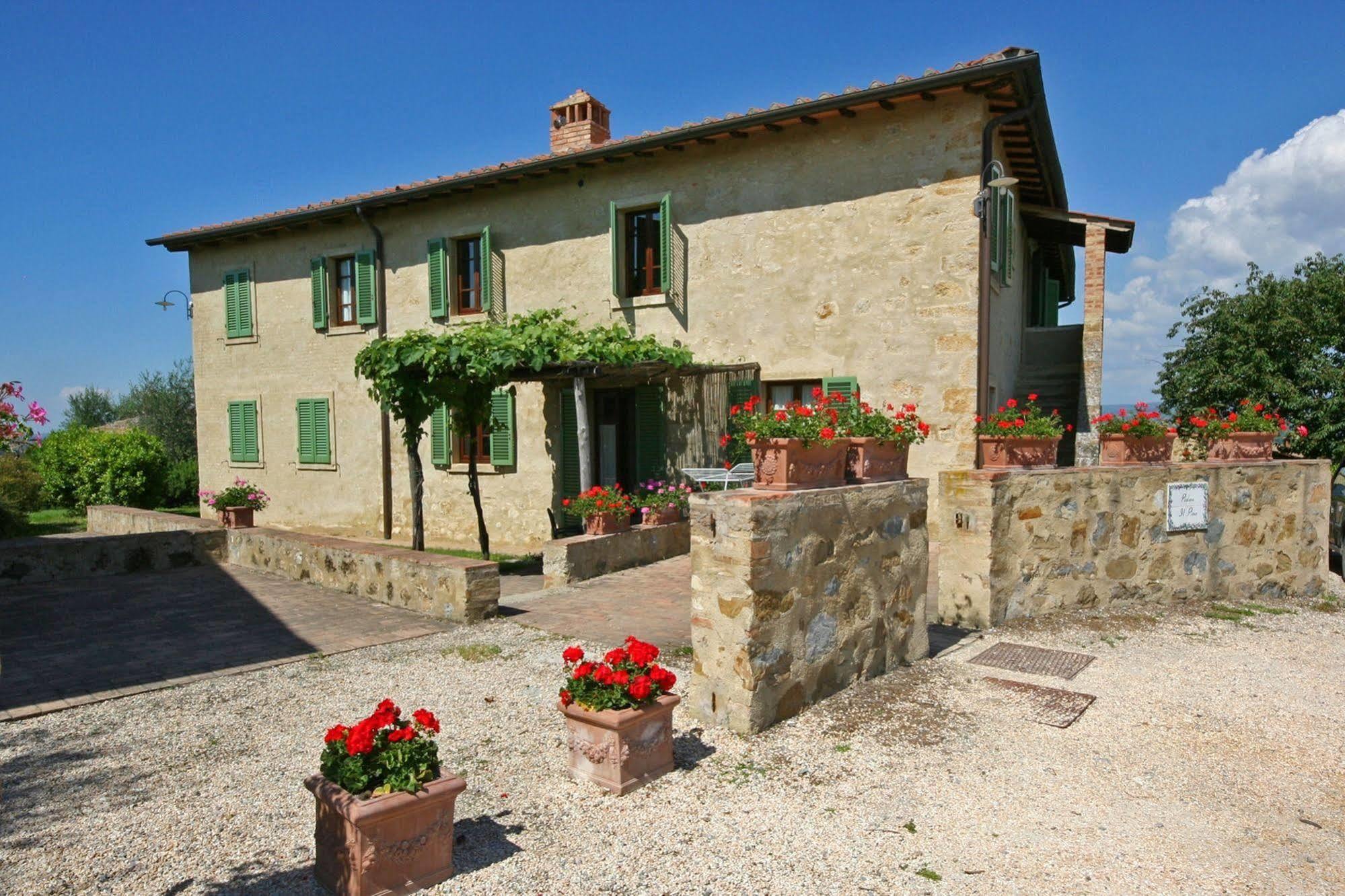 Podere Il Pino Poggibonsi Bagian luar foto